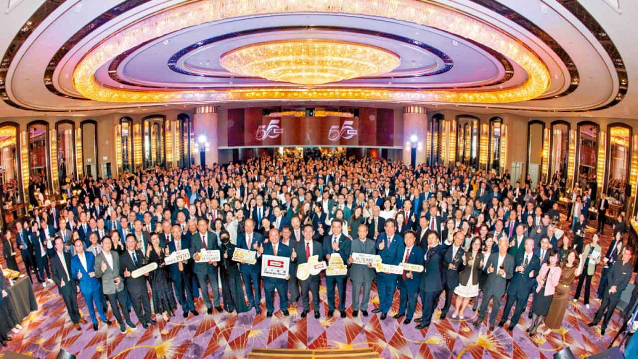 其士集團55周年晚宴 特首視像祝賀肯定貢獻