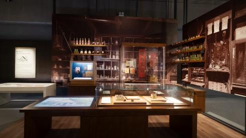 歷史博物館「萍寄金山—香港與加州華僑生活」展覽(資料圖片)