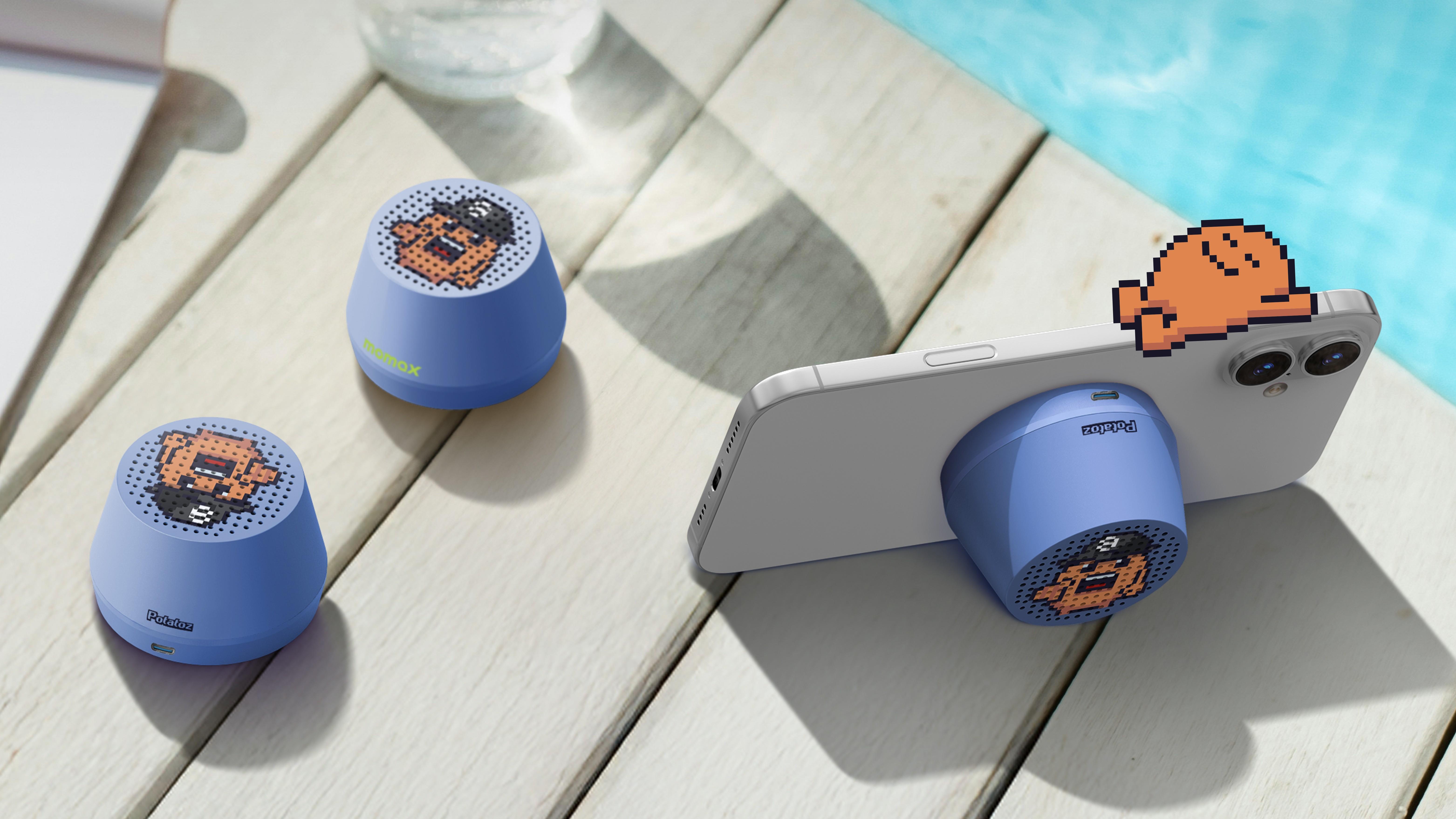 Momax首度聯乘9GAG　全球限量Potatoz充電插座、流動電源及便攜喇叭