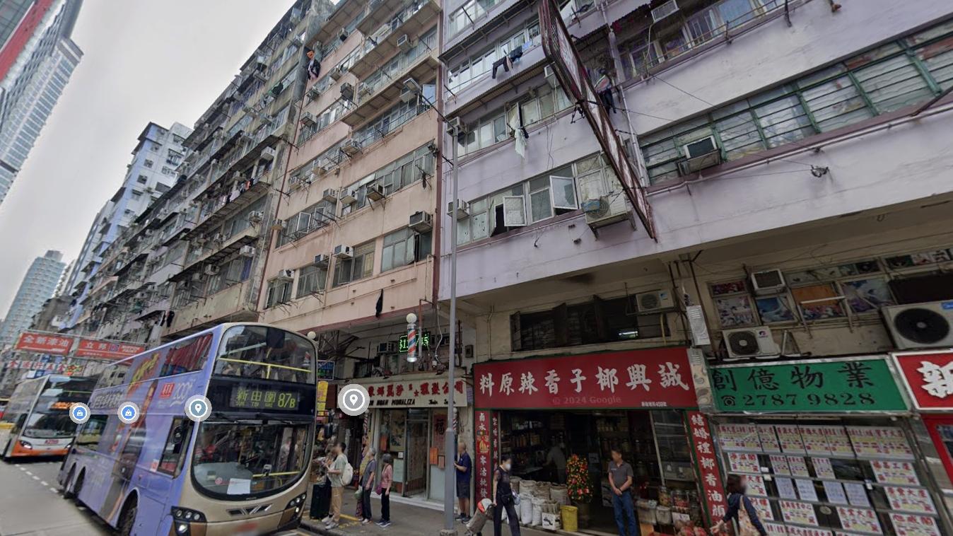 旺角新填地街451號。（Google地圖截圖）