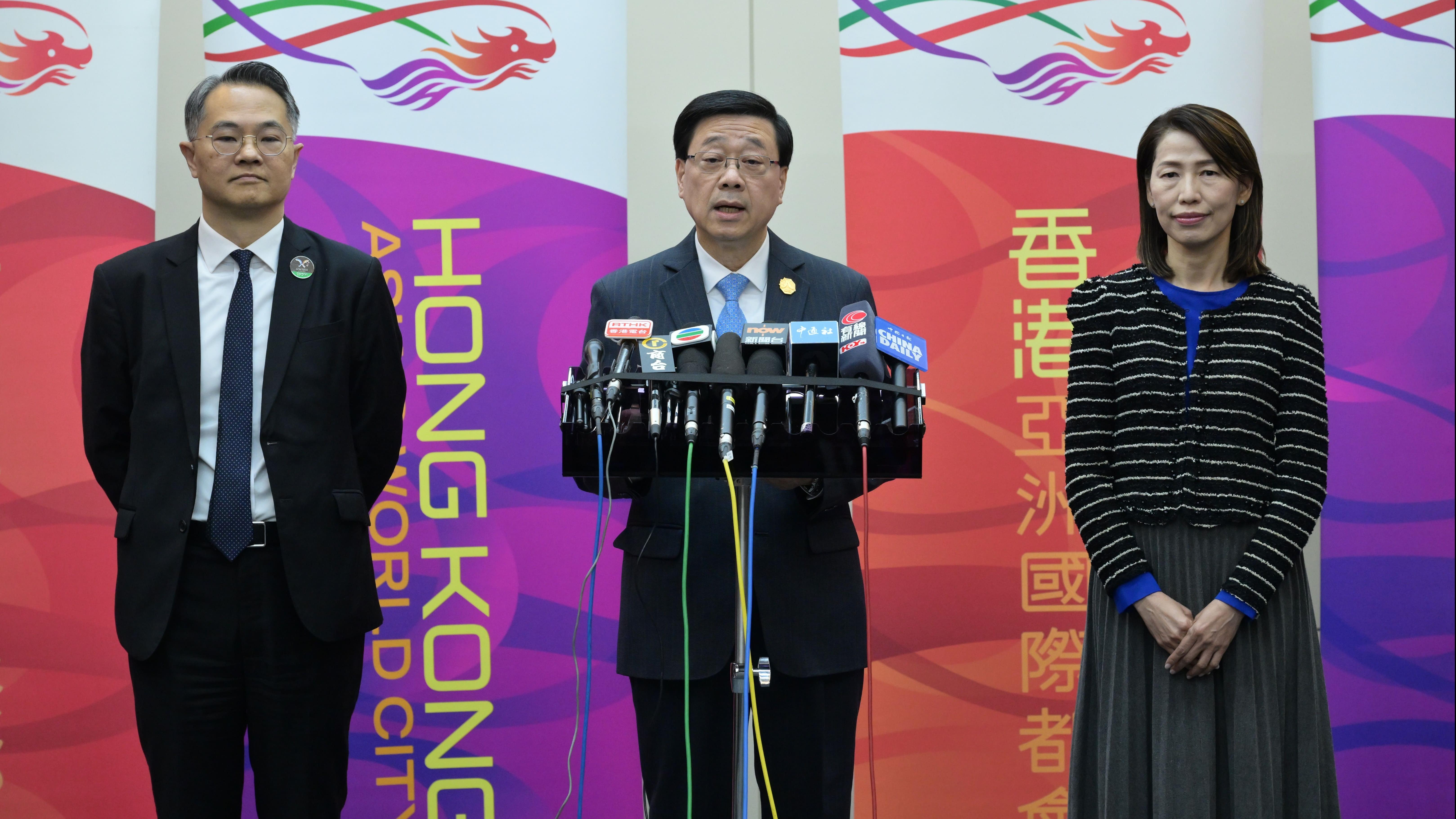 李家超與習近平討論地緣政治問題，稱獲鼓勵繼續做好工作