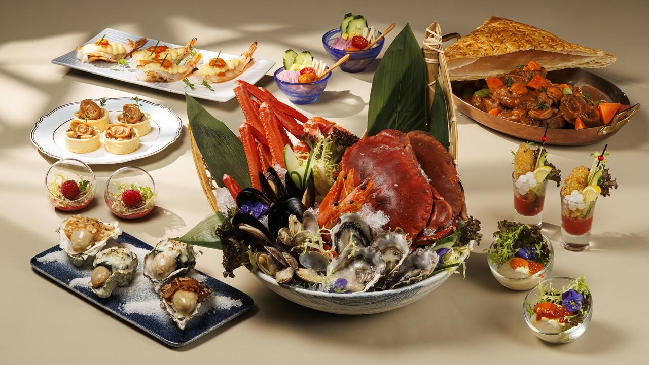 城景國際 City Café 金鮑海膽‧生蠔自助晚餐 低至55折
