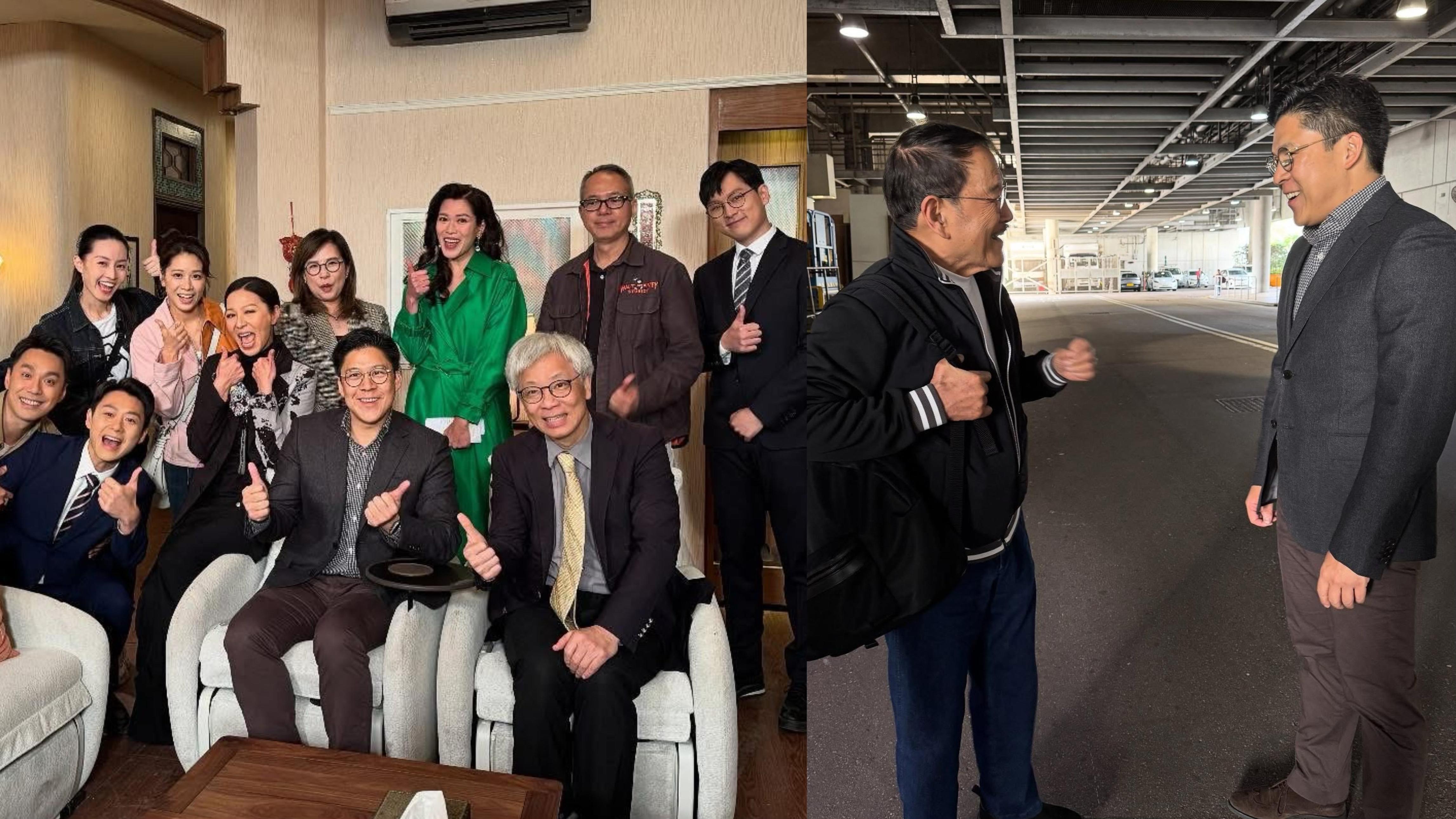 霍啟剛驚喜現身《愛回家》 跟劉丹交談打卡表現親民