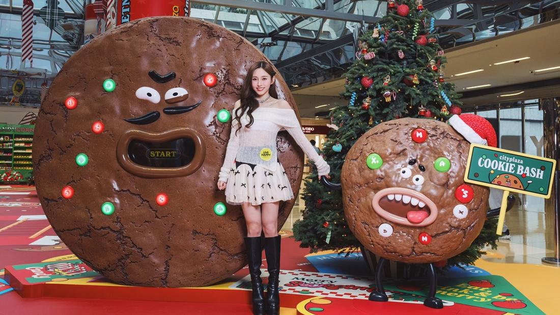 Ivy@COLLAR現身聖誕活動即興跳舞