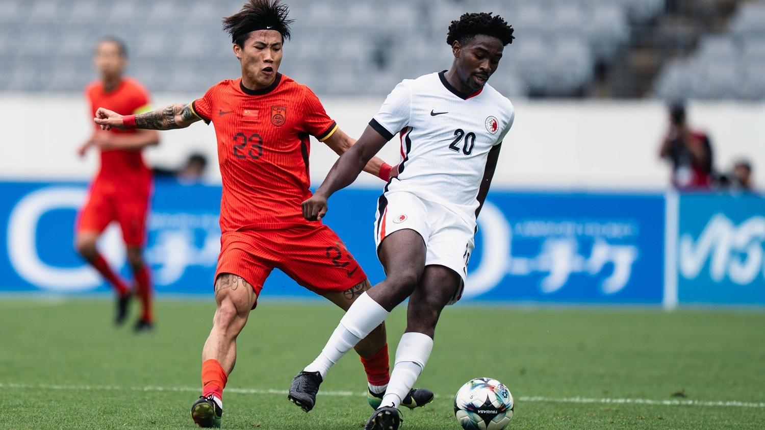 香港隊前鋒米高自對中國的東亞盃後未有再獲起用。(資料圖片)