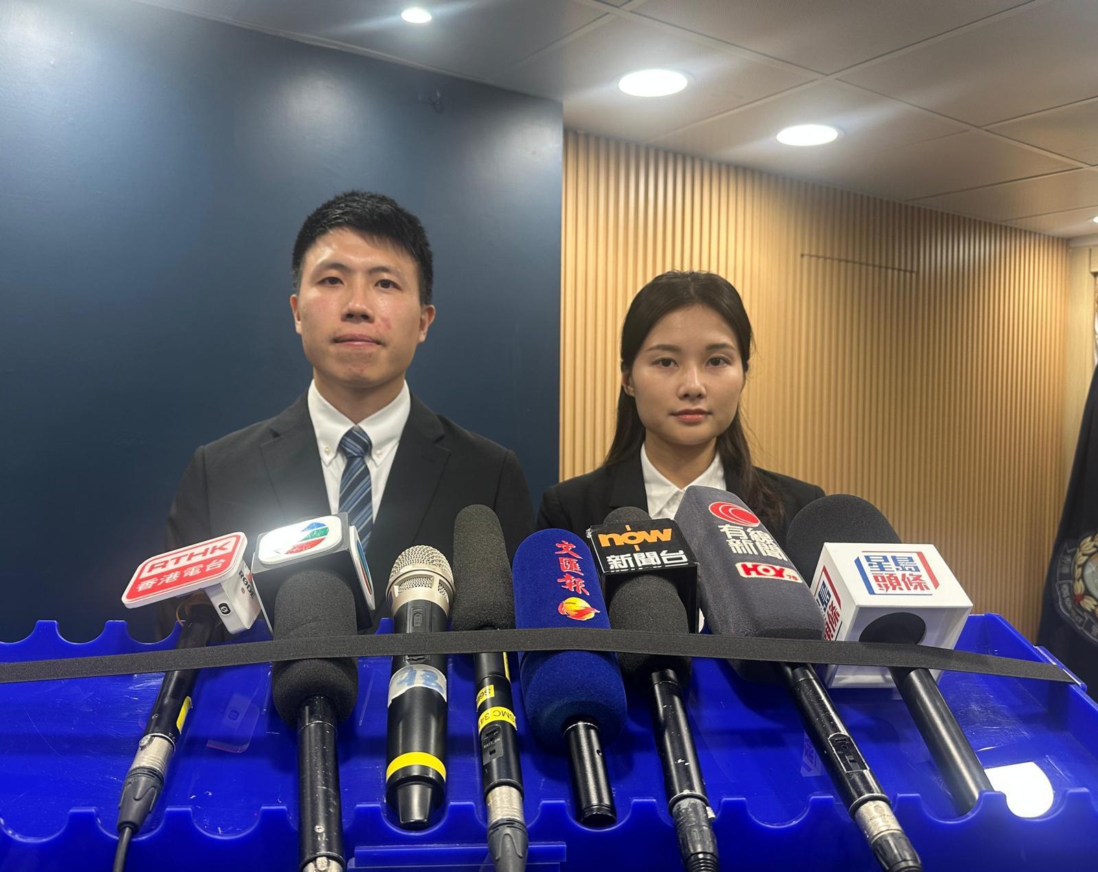 警石峽尾邨及元朗拘6人，其中4男童貪玩撕海報一男刑恐候選人。