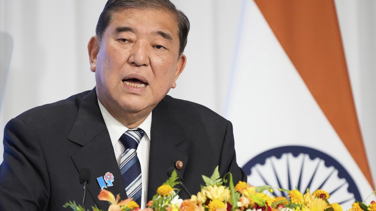 日本前首相石破茂。（圖/美聯社）