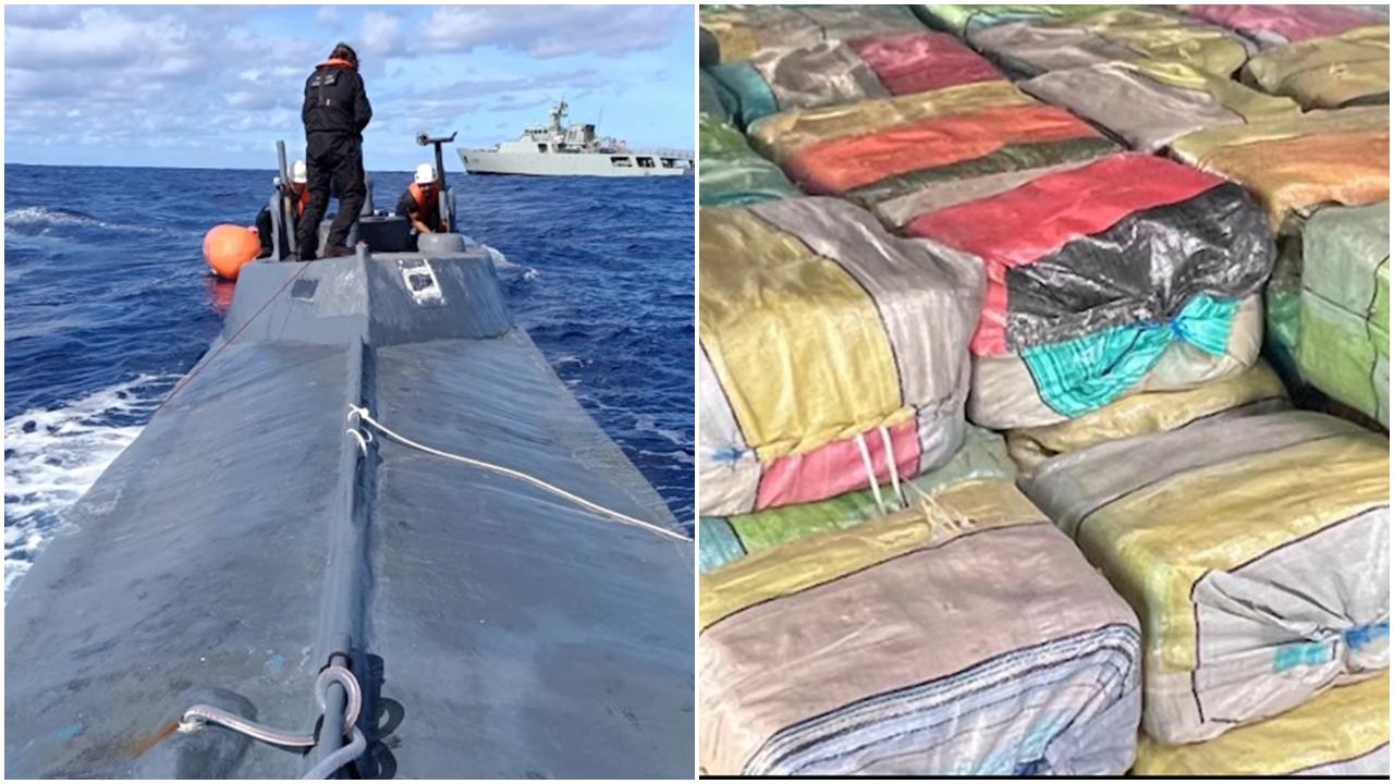 葡萄牙截運毒潛艇　檢逾1.7噸可卡因　4人被捕 (有片)