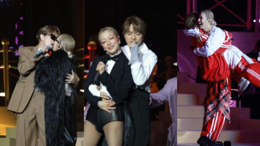 拉闊音樂會｜鄭秀文張敬軒放題式抱抱 大跳火辣貼身舞(有片)