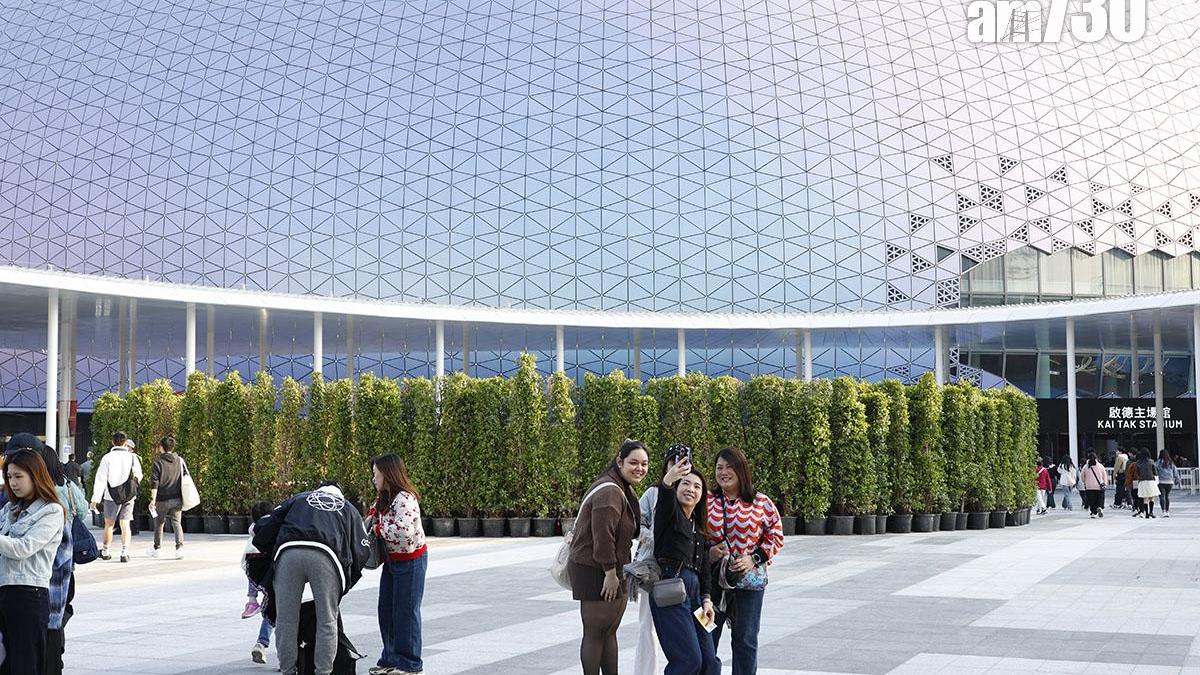 啟德體育園發生火警。（資料圖片）