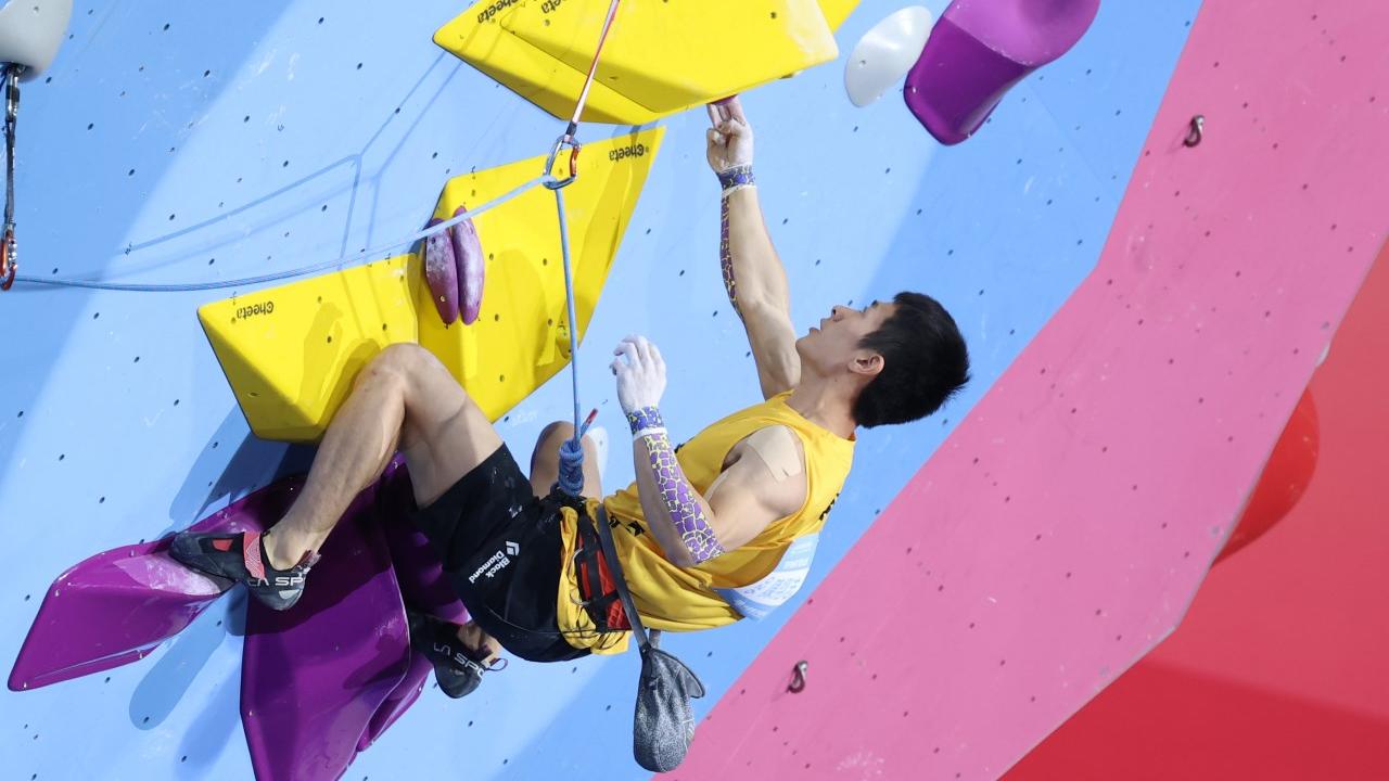 全運會｜港隊陳翔志攀岩男子難度決賽列第7