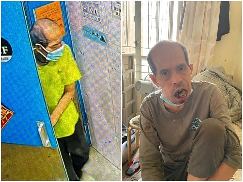 64歲男子鄧仕鑾離開荃灣院舍後失蹤，院舍職員報警。(政府新聞處)