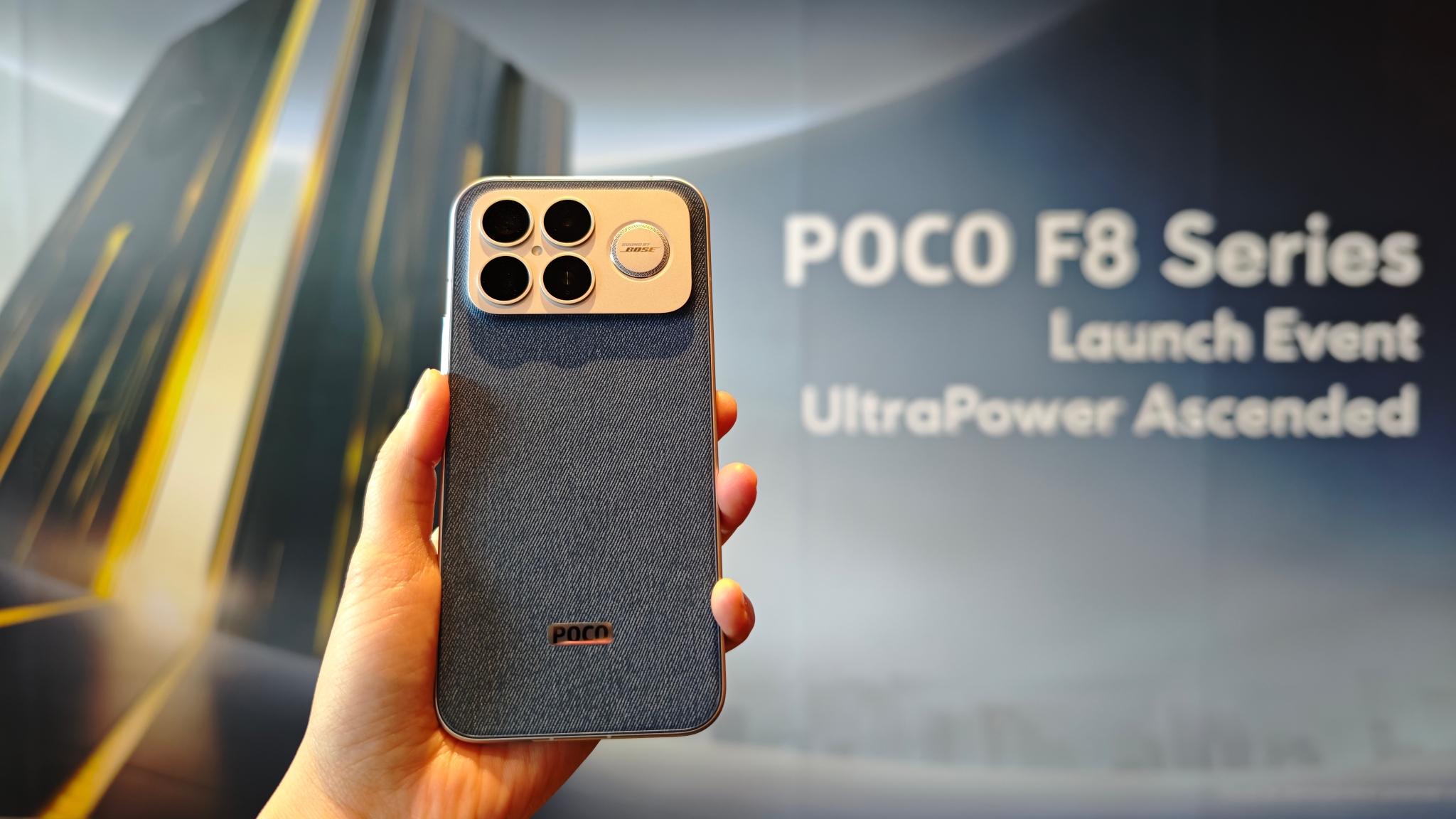 峇里直擊小米POCO F8 Series發布會　旗艦性能兼有獨家Sound by Bose音頻