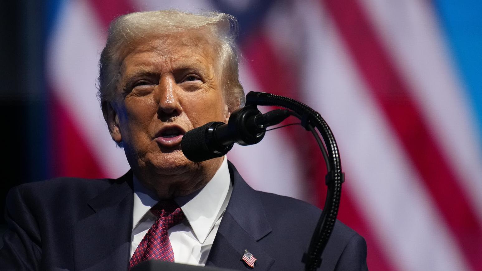 美國總統特朗普。（圖／美聯社）