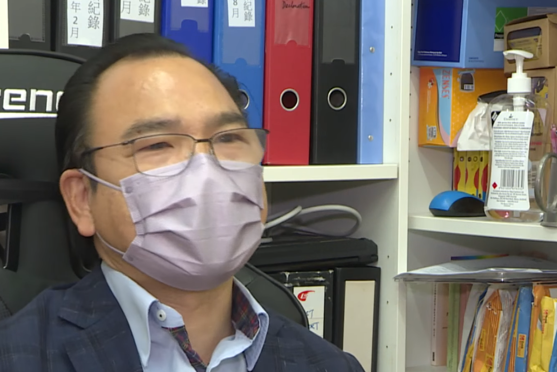 民協主席廖成利  (影片截圖)