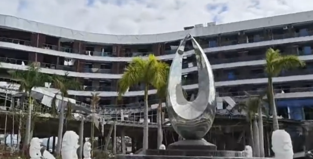 KK園區494幢涉及賭詐犯罪的建築物已被拆除，亞太新城賭詐園區也被徹底清剿。（央視）