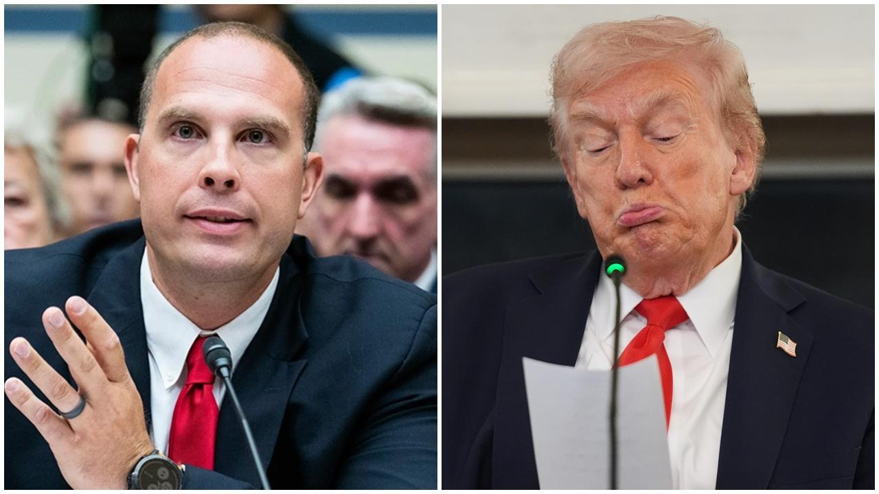 前美軍情報官爆料：特朗普知外星混種藏身人群。(AP)