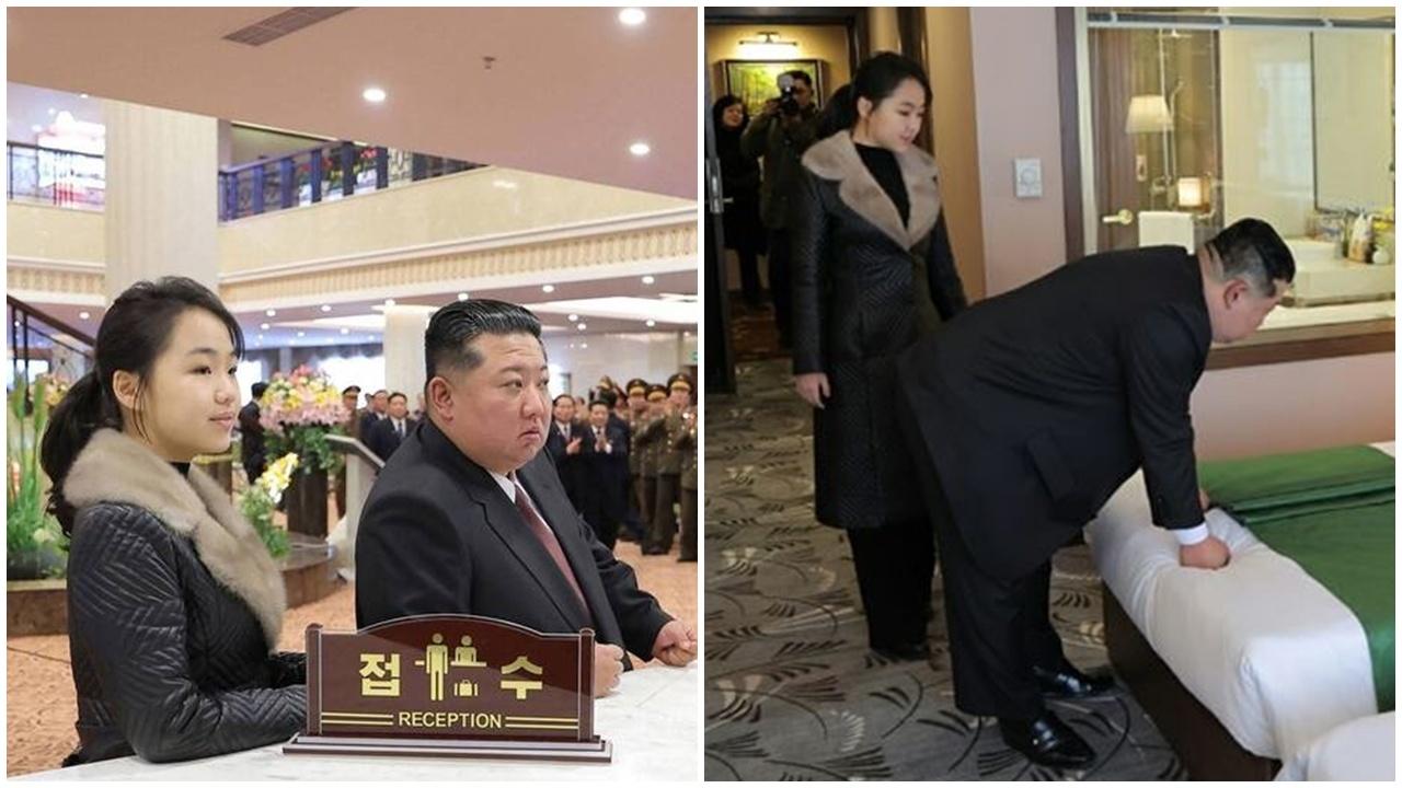 金正恩攜女兒開箱豪華度假村，帶你Room tour。(YouTube)
