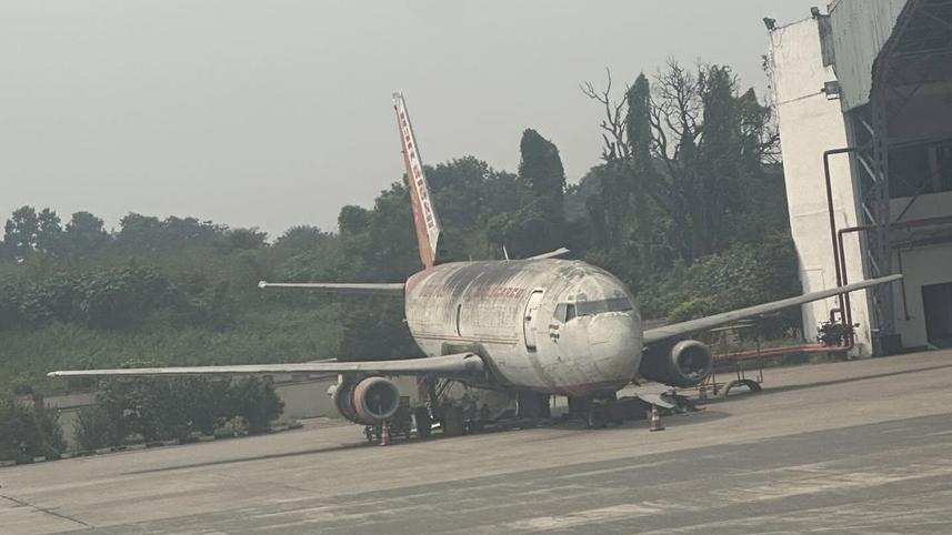 印度客機迷失13年，揭被離奇遺忘機場角落。(X)