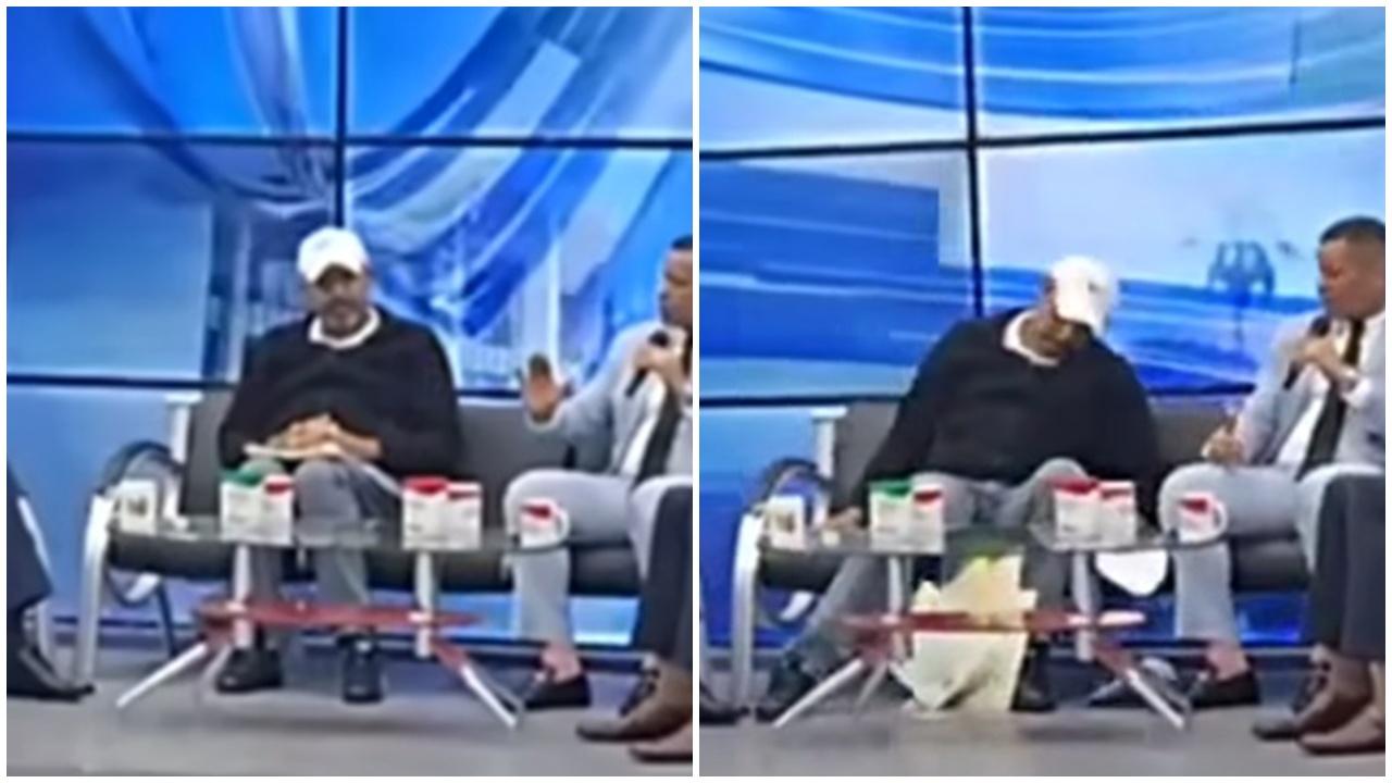 電視台訪問節目直播中，嘉賓突然低頭就猝死。(X)