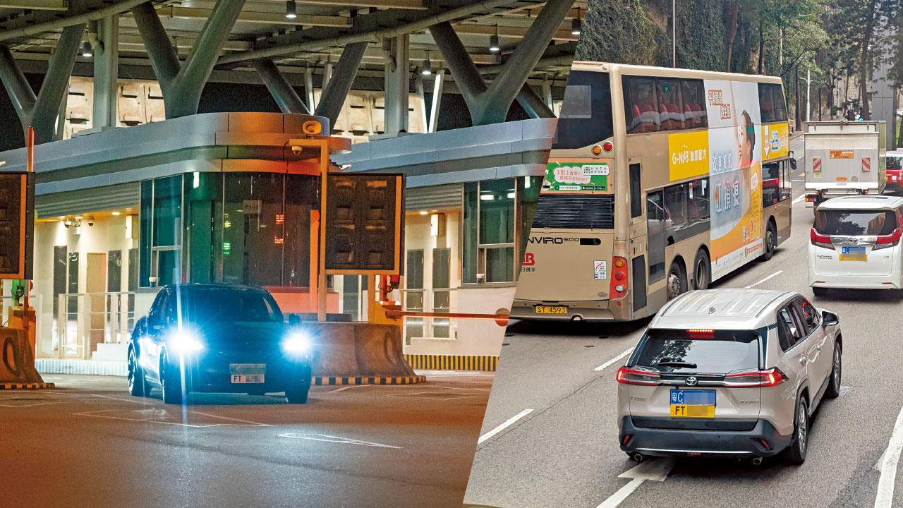 粵車南下啟動 搶閘入港 廣州車主興奮體驗食燒鵝坐電車 政府:持續監察 冀兩地居民逐步適應