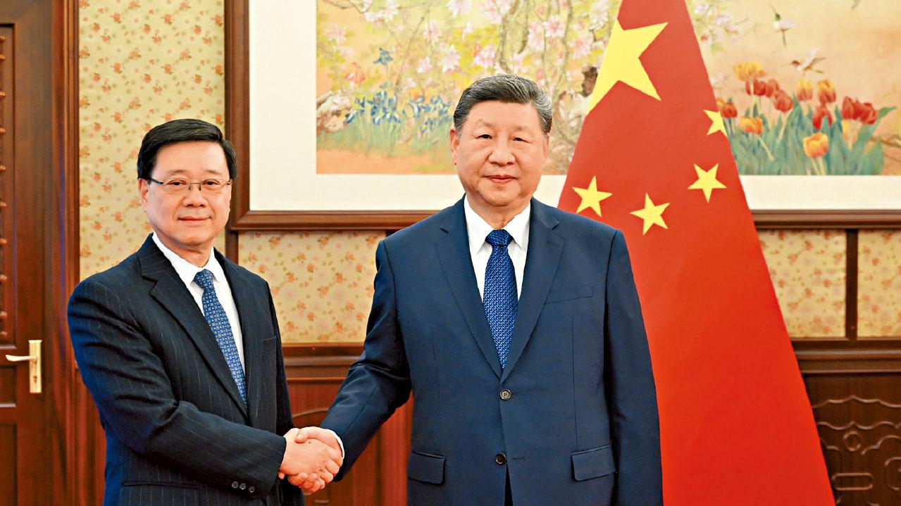 充分肯定李家超特區政府工作 習近平向宏福苑災民致慰問