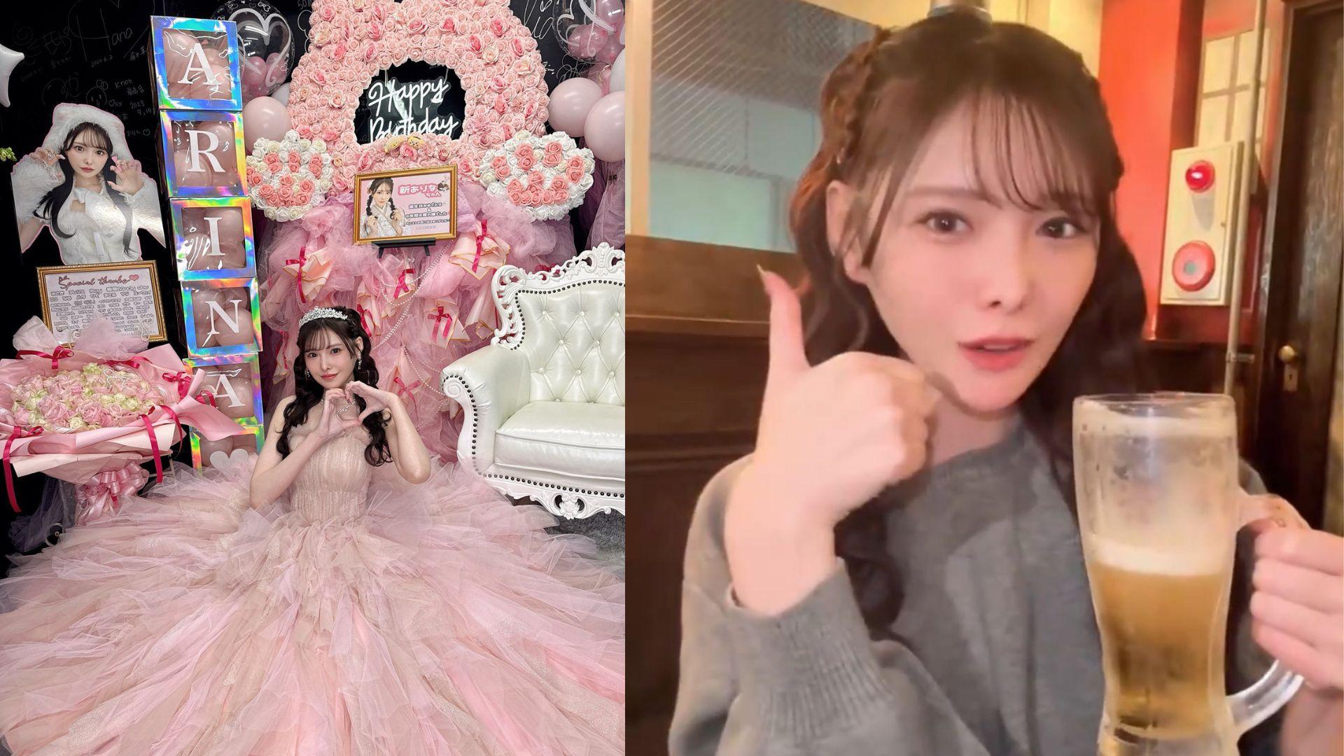 新有菜公主look告別粉絲 引退隊啤紀念AV生涯劃上句號