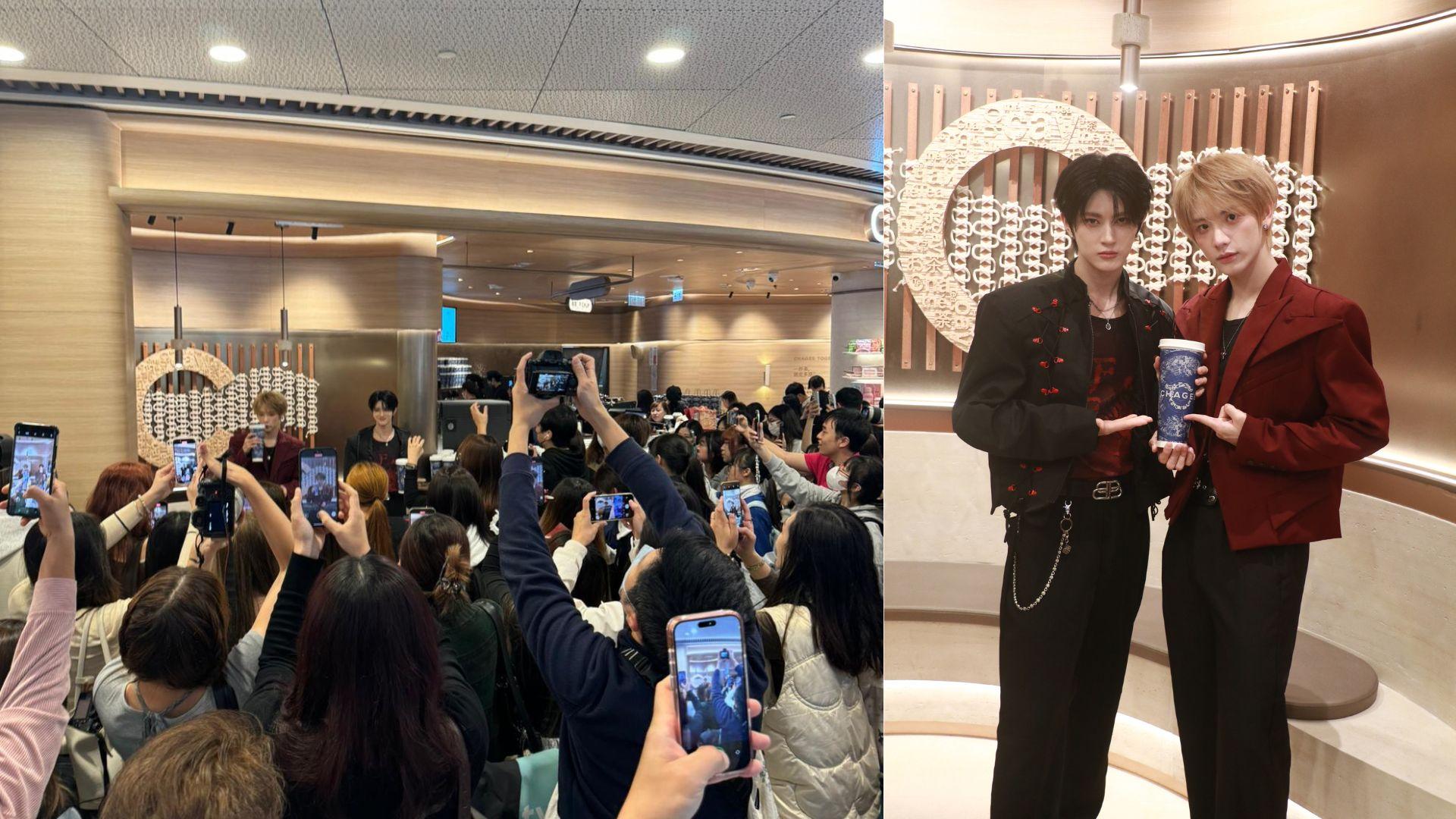 XODIAC成員SING麥駿昇快閃返港 LEO李傲賢任一日店長恨食大寶冰室肉餅飯