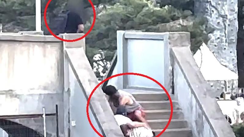 新片段揭槍手橋上開槍 民眾躲梯級驚險保命｜悉尼海灘槍擊案(有片)