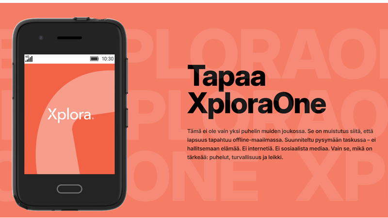 XploraOne｜HMD 與 Xplora 跨界打造兒童專屬混合手機