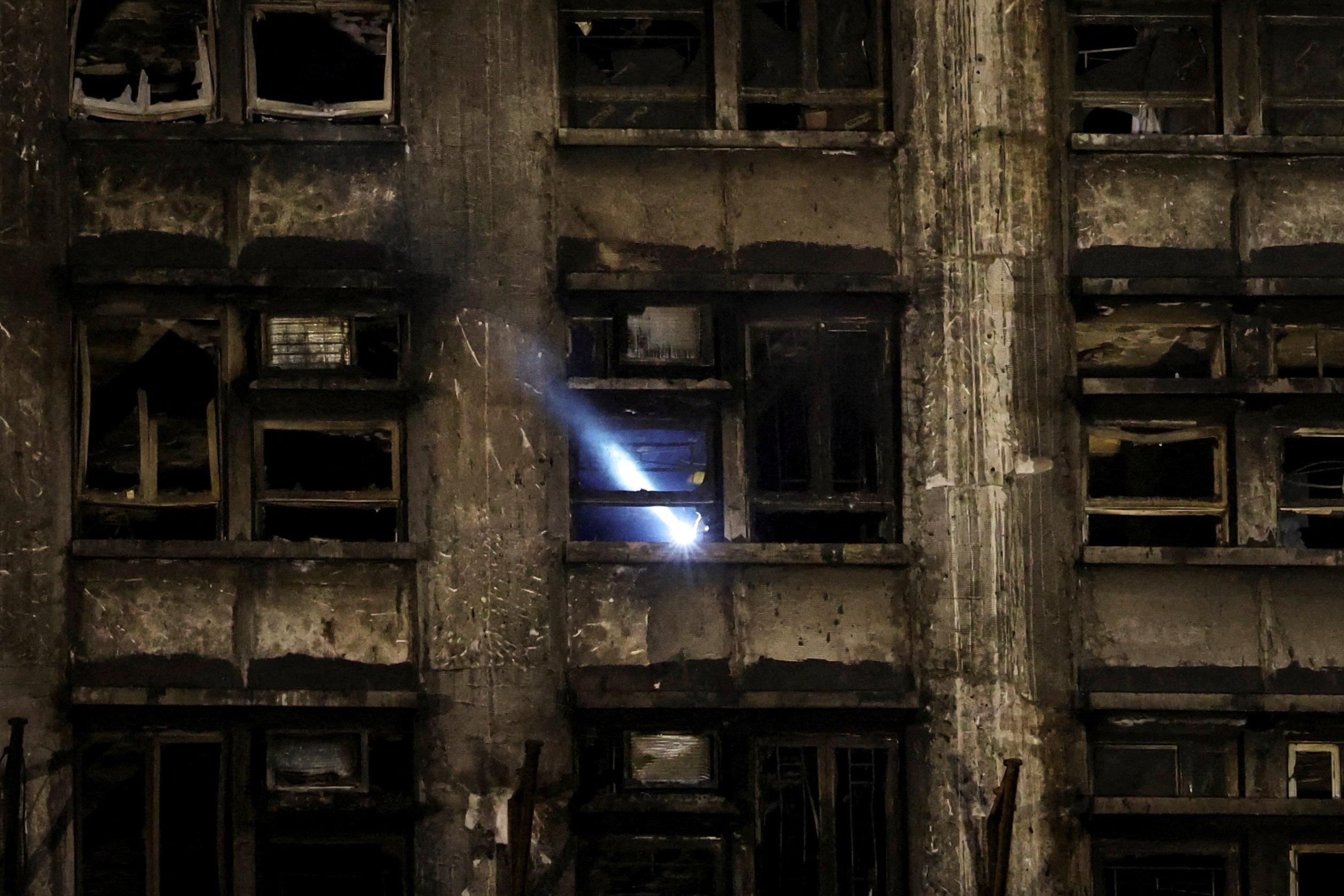 大埔宏福苑五級大火發生逾兩周，至今160人死亡，仍有6人失聯。(路透社)