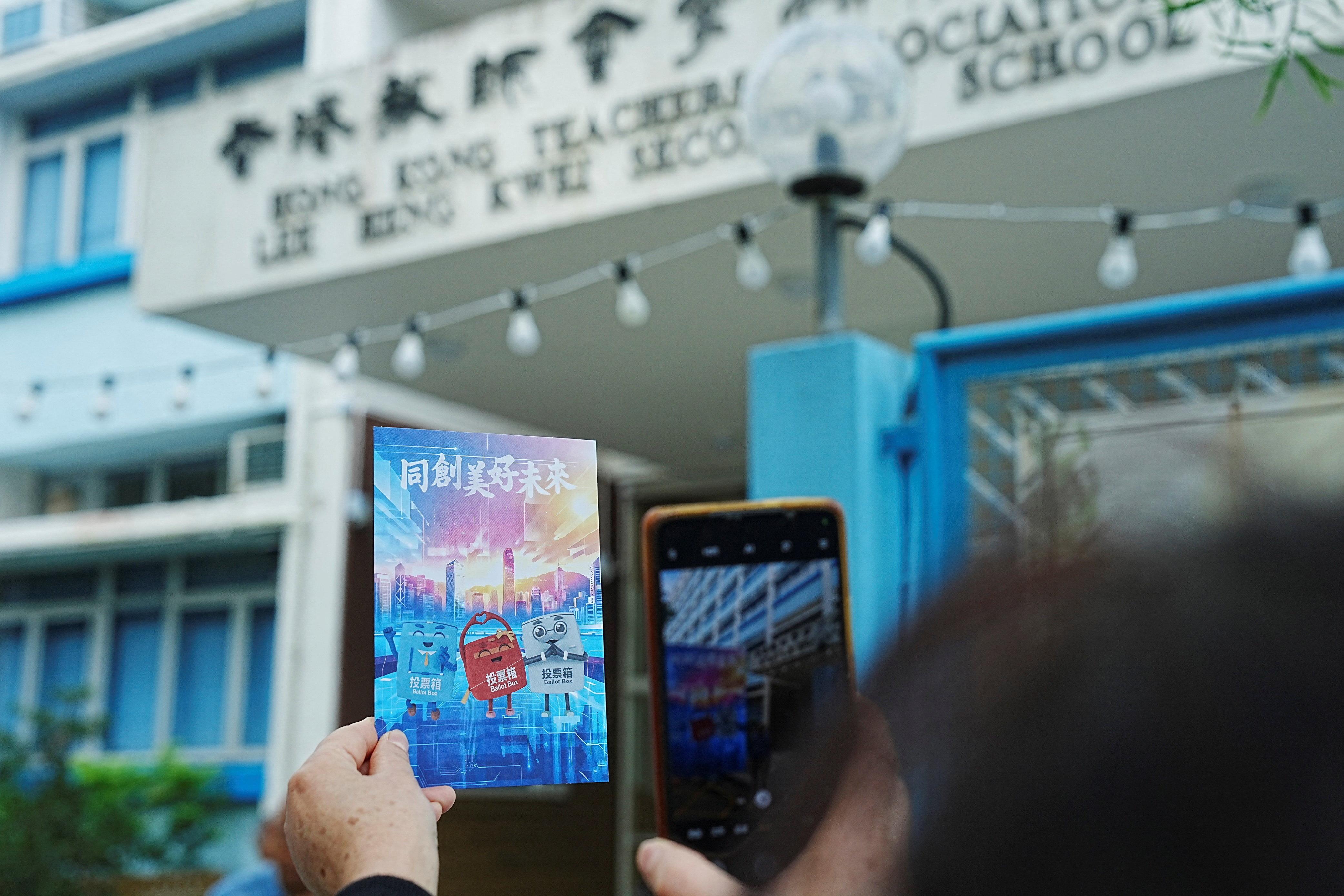 立法會選舉今日舉行(路透社)