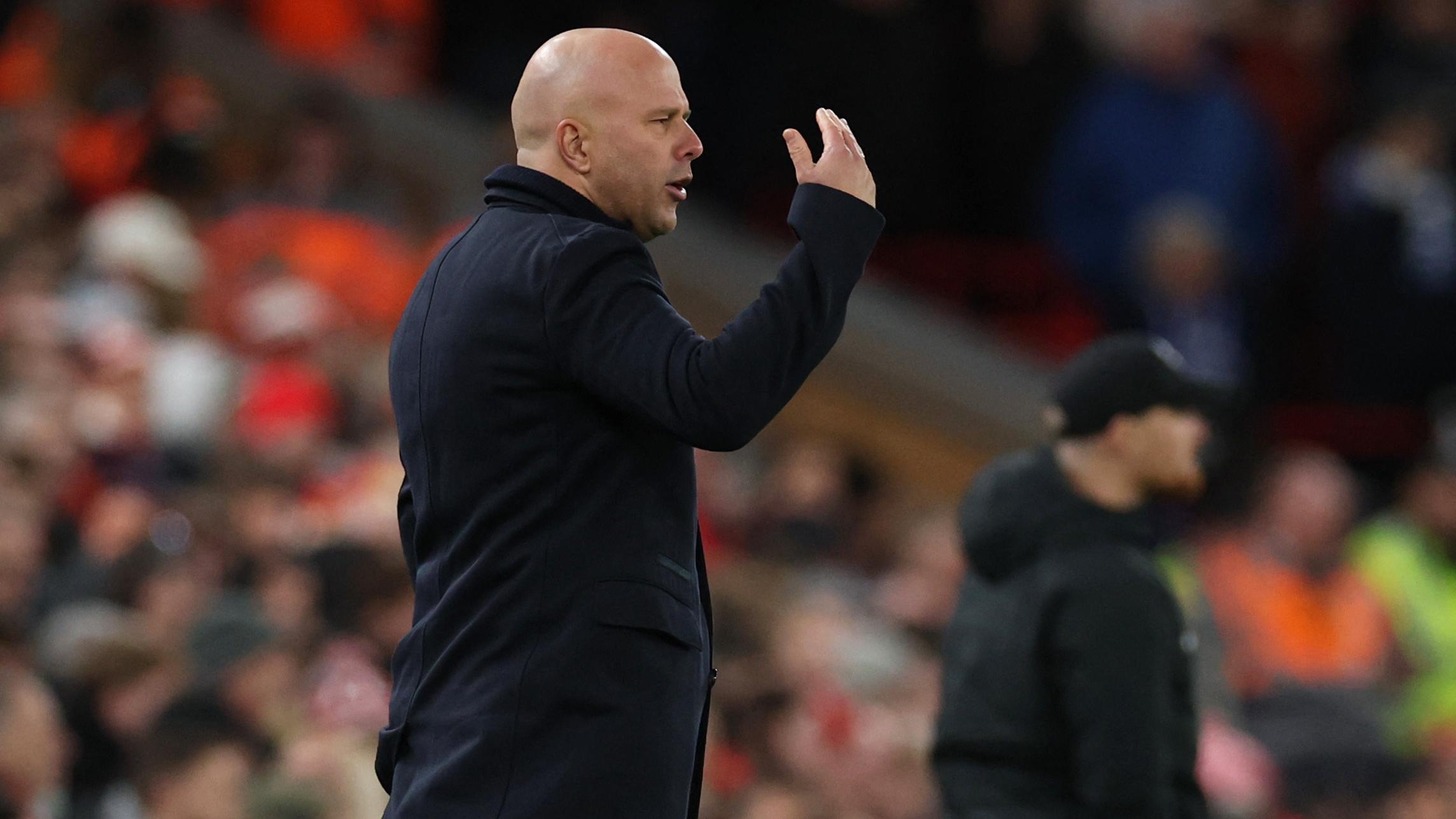 利物浦領隊史洛治。(路透社)