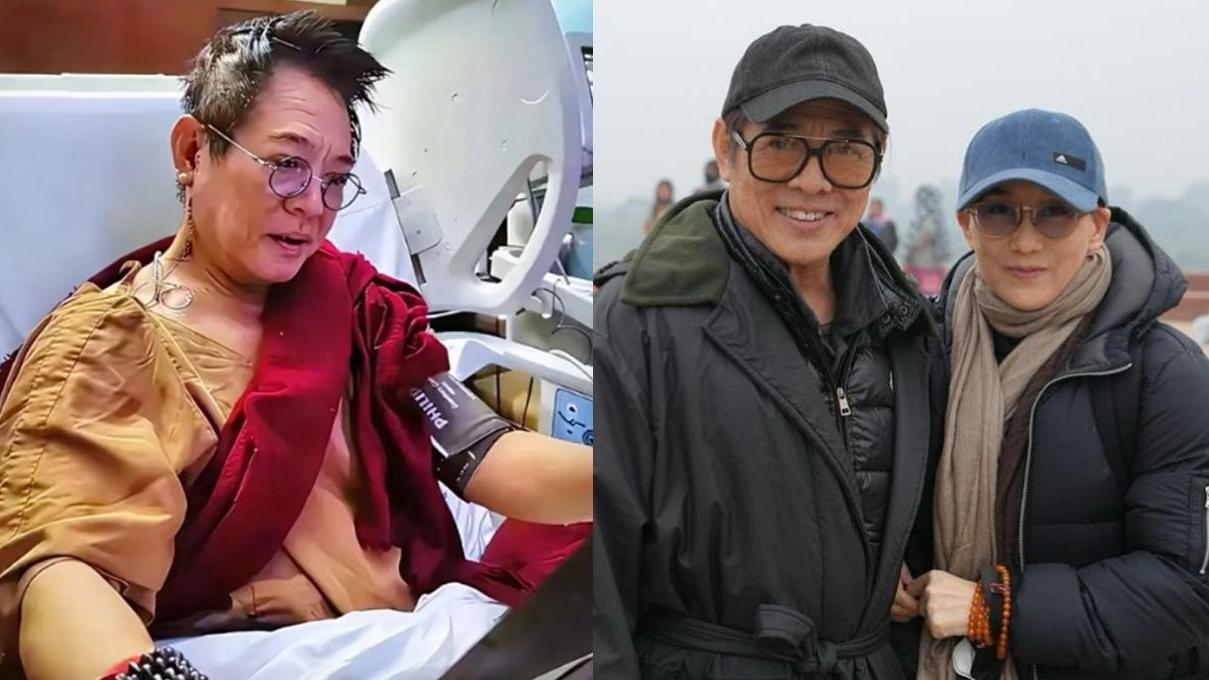 李連杰利智傳婚變？住院期間一舉動惹揣測