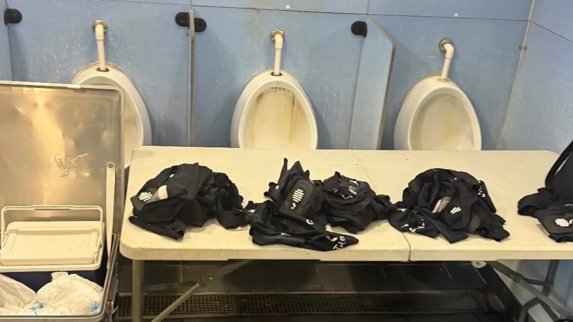 九龍灣公園更衣室的尿兜未遮掩。(列卡度IG限時動態)