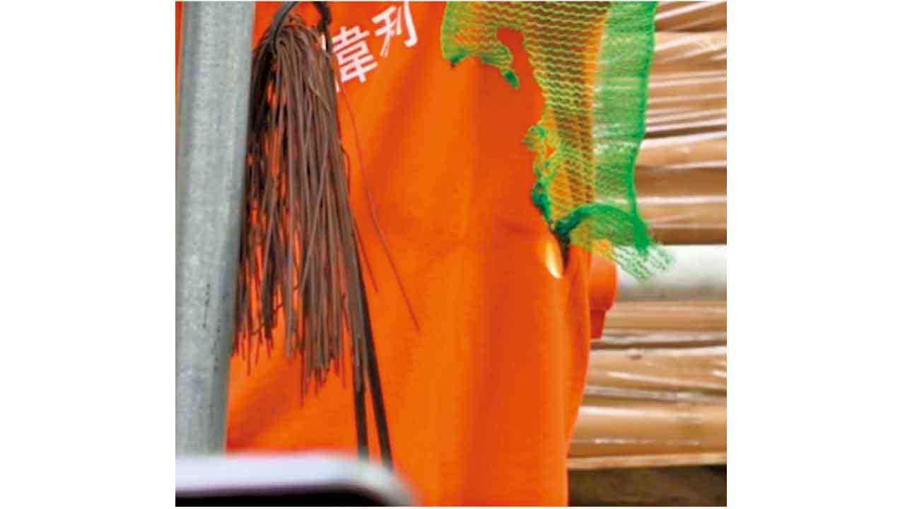 安基苑承建商燒棚網測試 有棚網燃燒90秒未熄