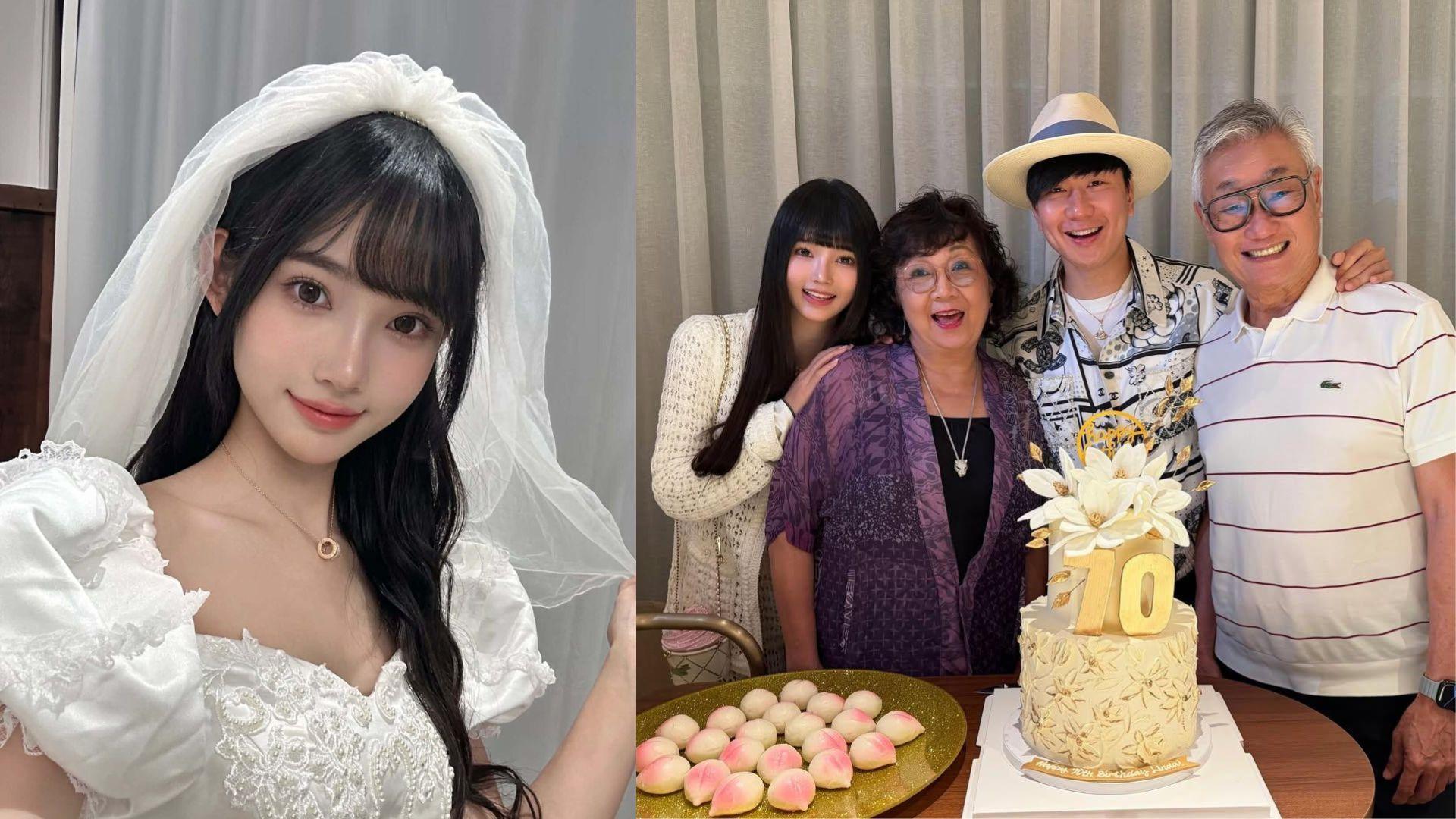 JJ林俊傑女友七七瘋傳婚紗照 家底豐厚原來係內地「白富美」