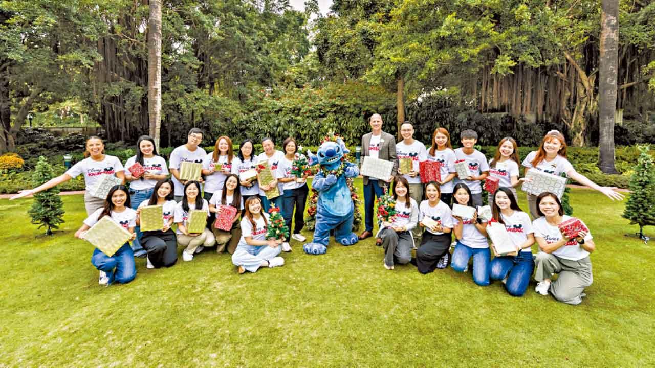 迪士尼聖誕傳愛心 捐贈逾1.5萬份玩具