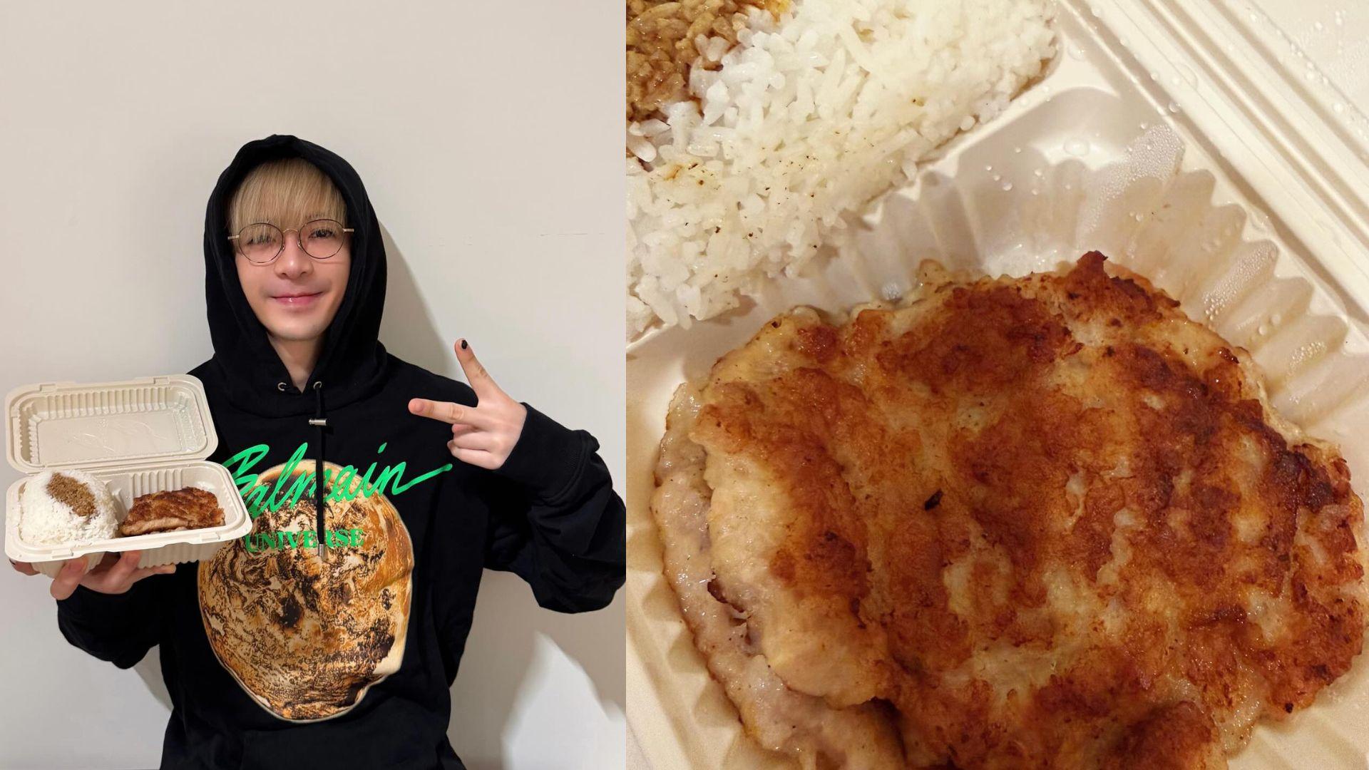 元朗大寶冰室肉餅飯爆紅 Anson Lo盧瀚霆激讚大件夾抵食