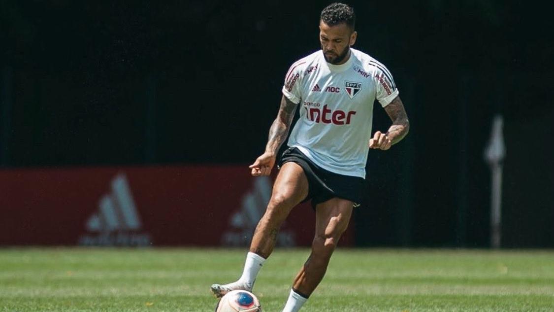 巴西前國腳丹尼爾艾維斯。(X)