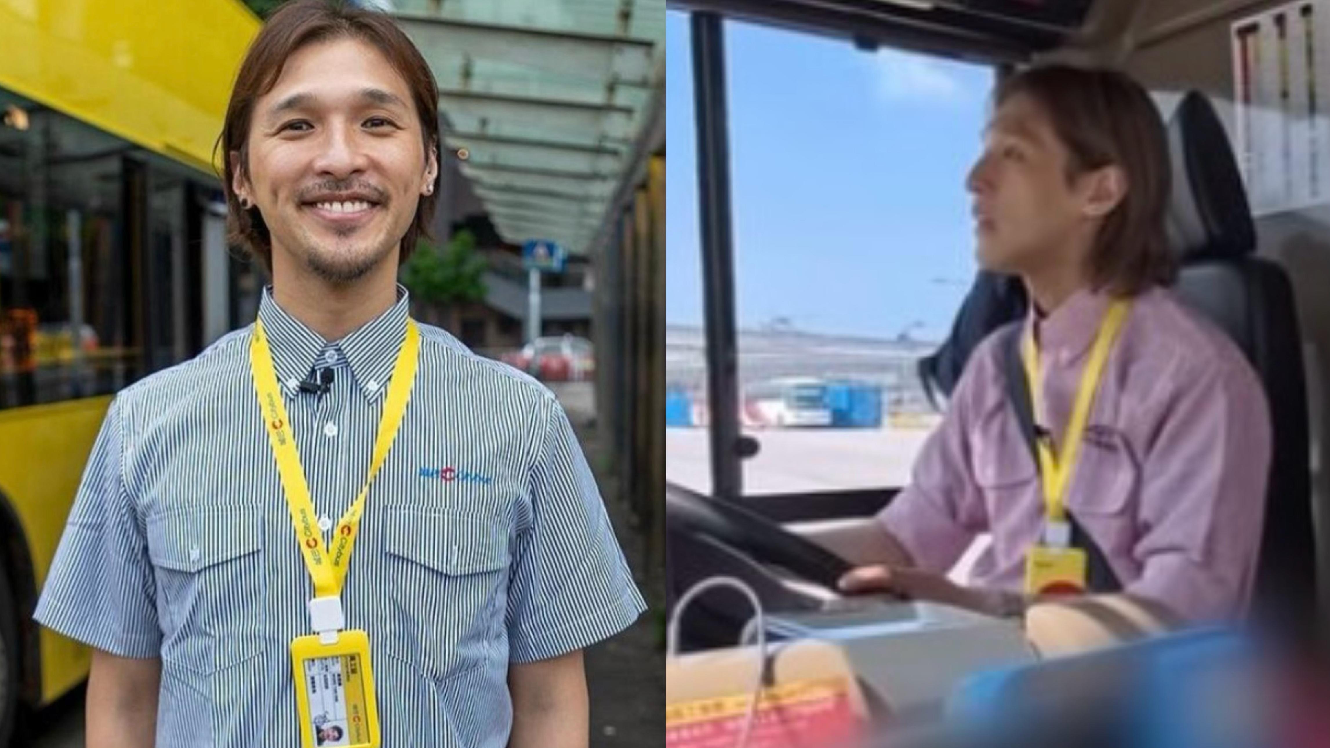 黃又南揸巴士後再成就解鎖 考獲旅遊巴牌為生活腳踏實地