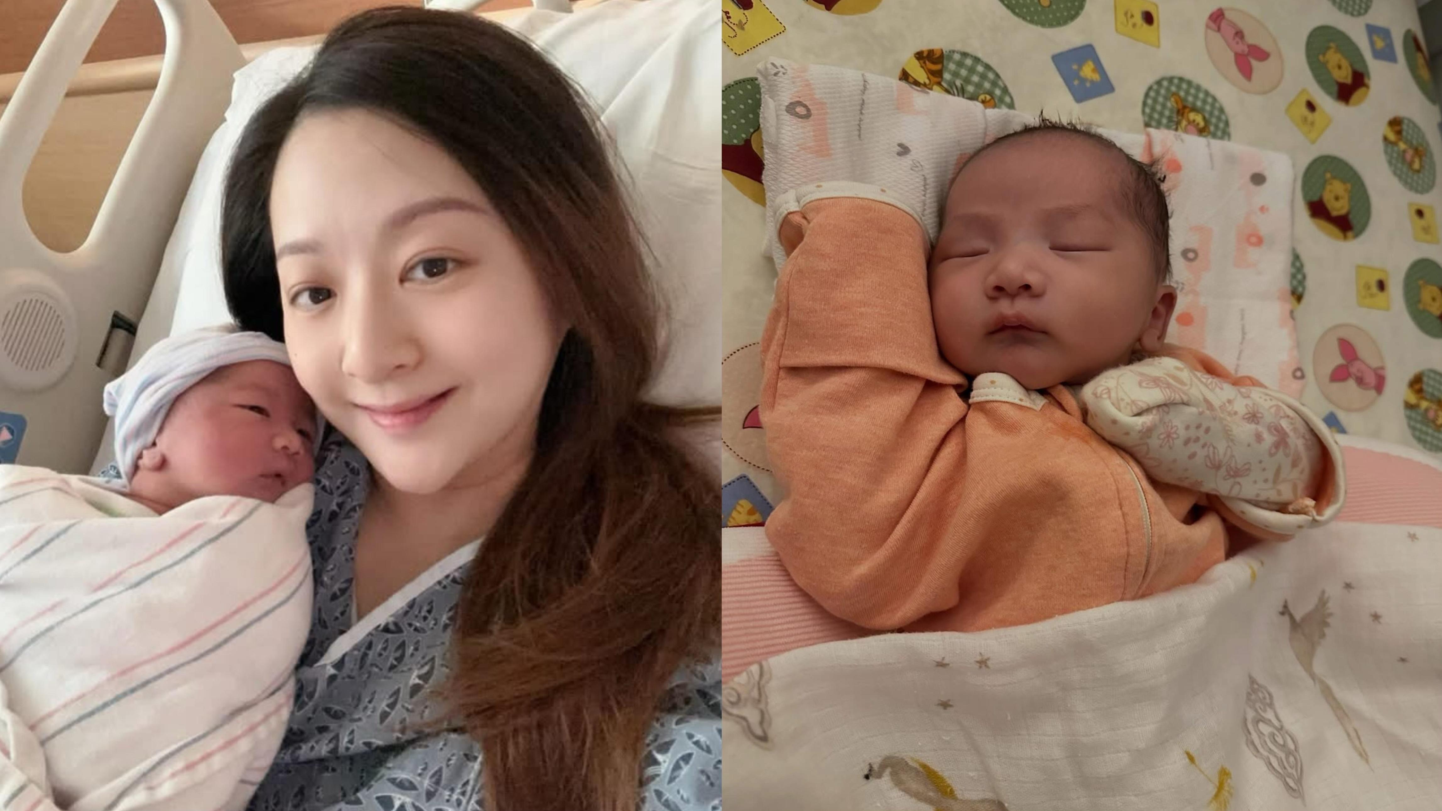 戴夢夢41歲生日宣布升呢做人母 女兒兩個星期前順利出世