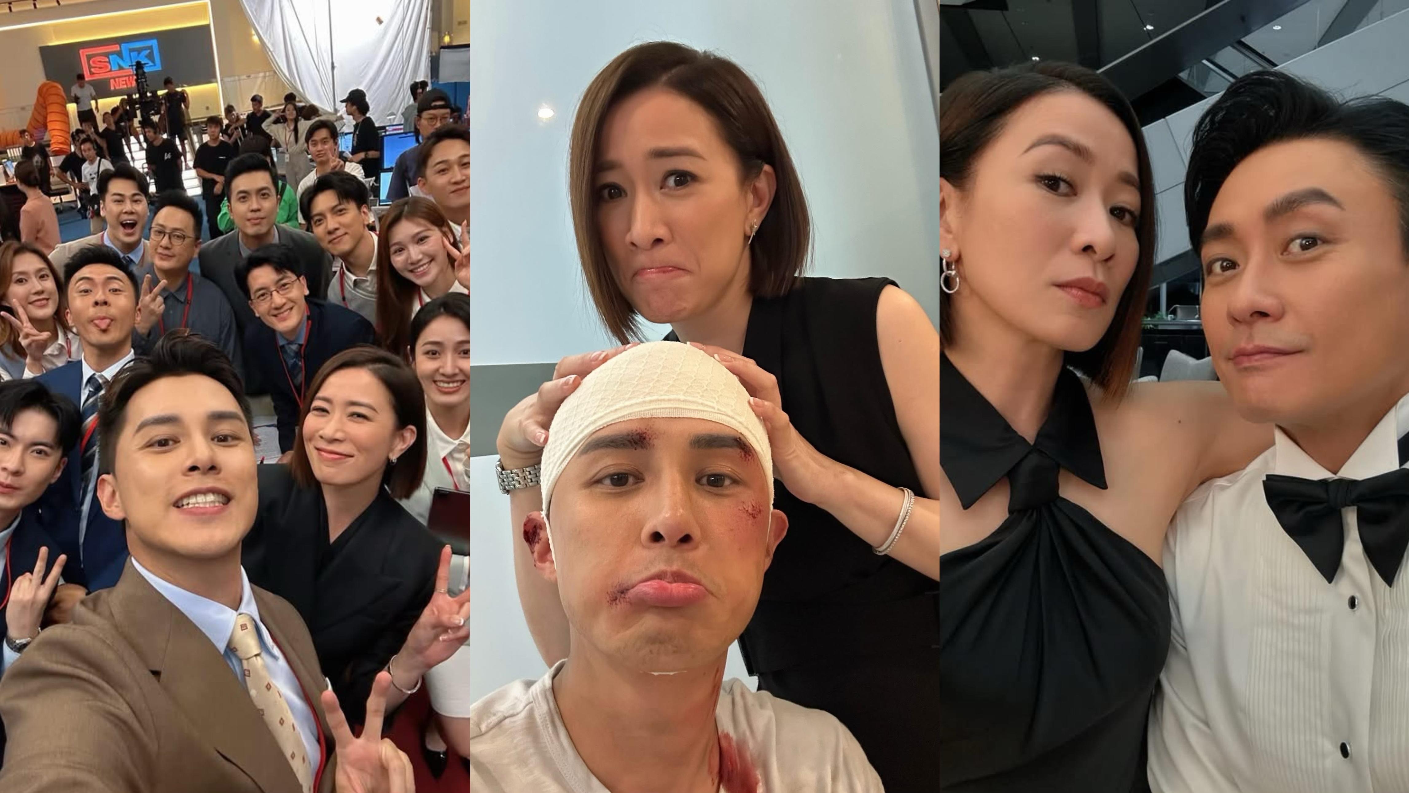 新聞女王2 ｜今晚大結局連播2小時 佘詩曼曬花絮照發表不捨之情