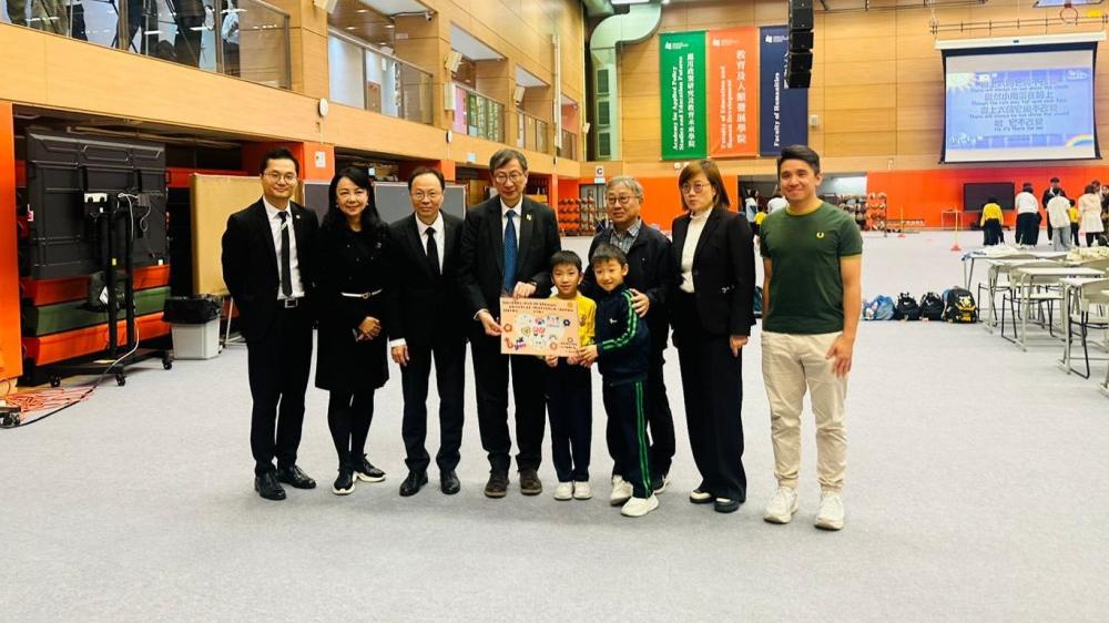 教大設臨時中心支援受災學童，10多人出現心理反應需跟進。(香港教育大學)