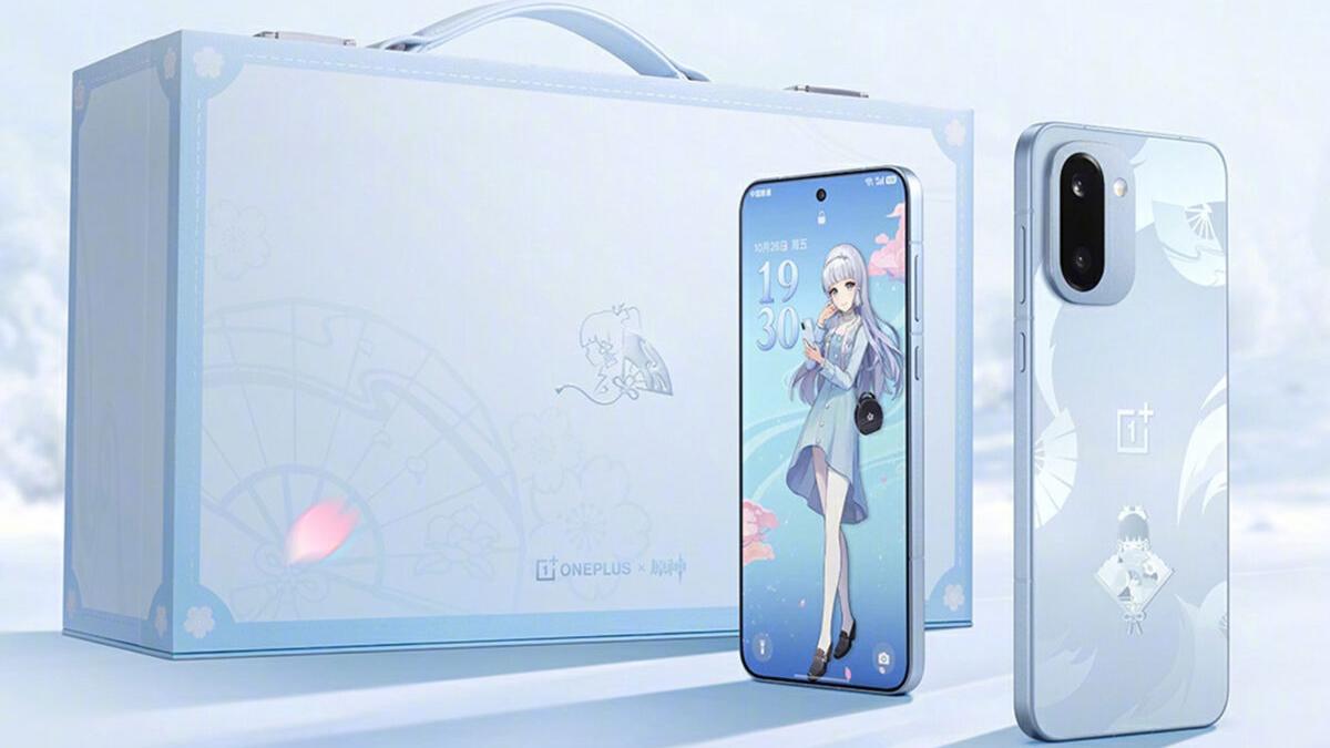 OnePlus Ace 6T 《原神》定制版手機詳情披露！人氣角「神里綾華」主題、設計/配件/週邊一文睇清