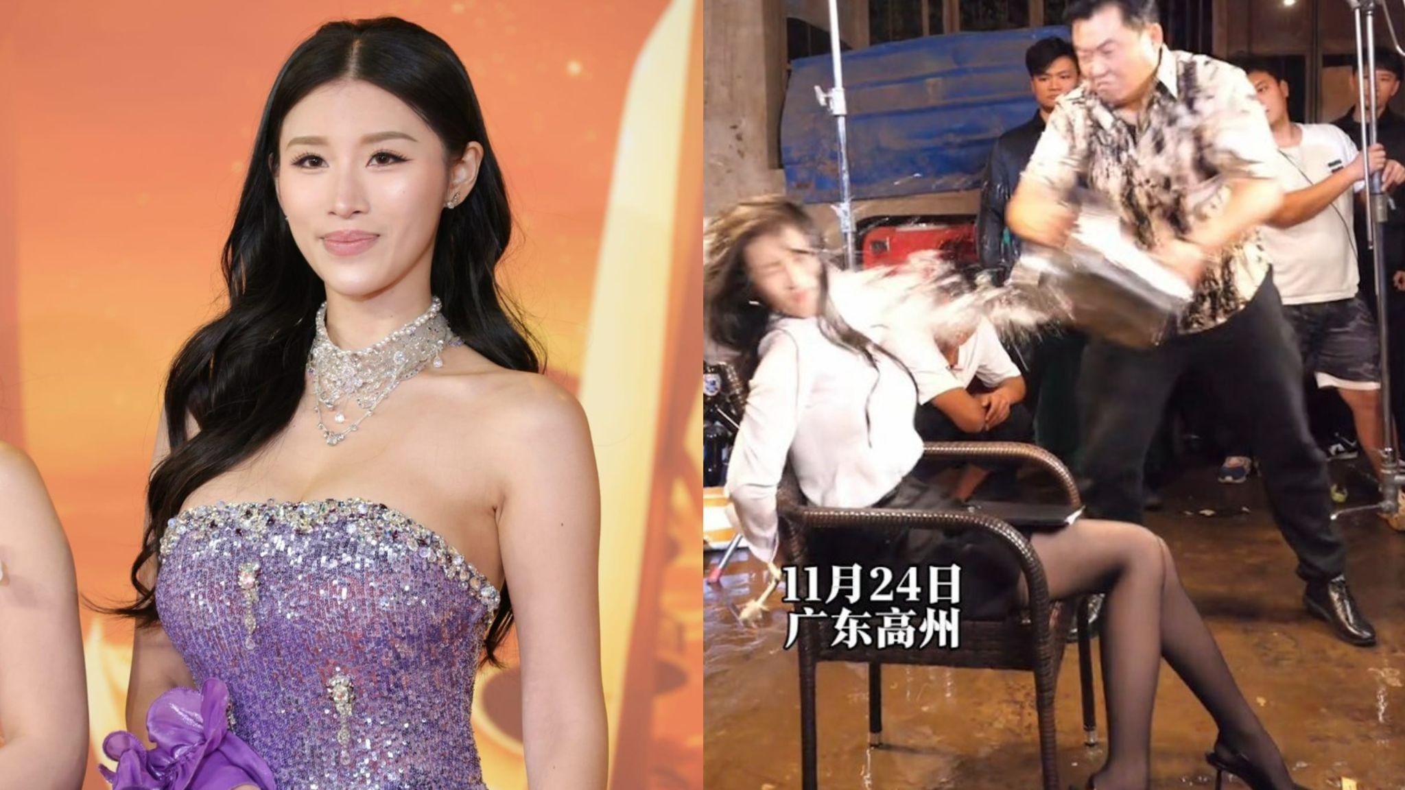 郭珮文回歸演員身份拍內地短劇搏到盡 黑絲上陣露長腿勁誘人