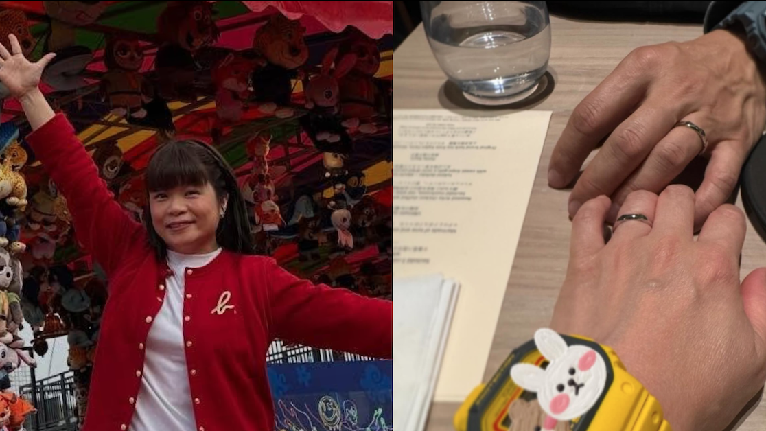 55歲小儀唔再單身 晒婚戒宣布人生展開新一頁