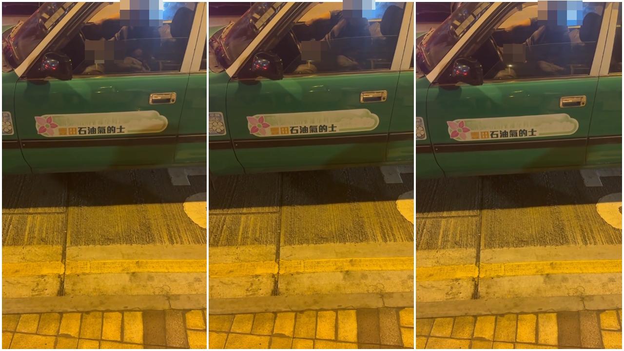 網上熱話｜的士司機疑車內自瀆   網民：原來係棍波車