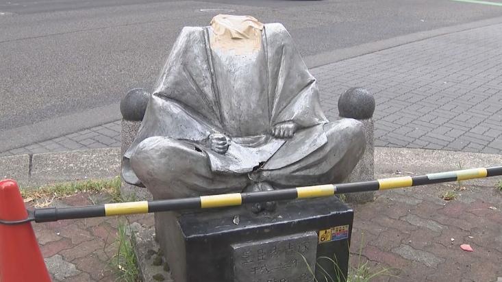 名古屋豐臣秀吉像8月身首異處 疑警察飲醉犯案（有片）