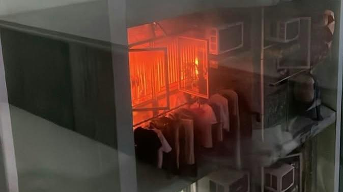 錦豐苑錦莉閣有一個單位失火。(網上圖片)